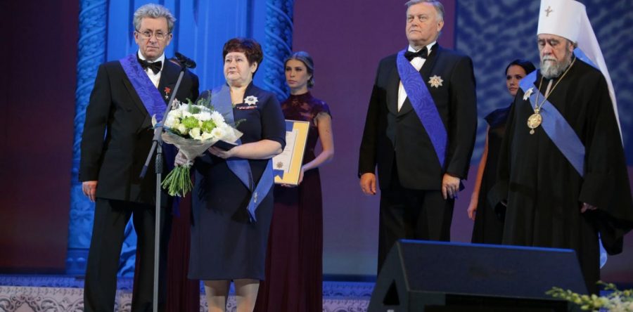 Вручение премии Фонда Андрея Первозванного “Вера и Верность”