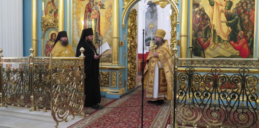 55-летие архимандрита Феофилакта
