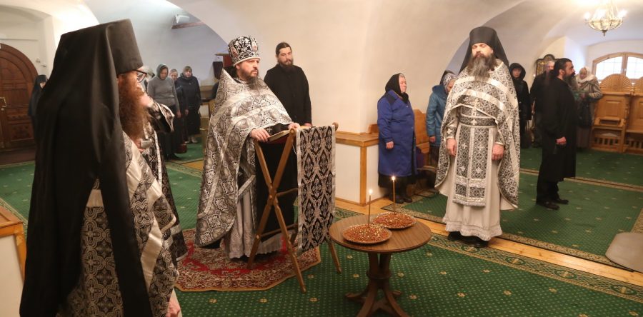 Богослужения пятницы первой седмицы Великого поста.