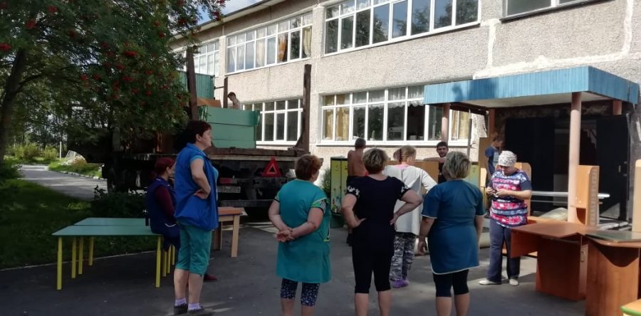 Помощь в переезде детскому саду №11