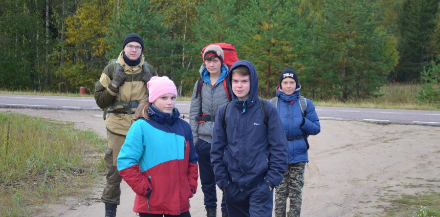 Первый осенний поход волоколамского отряда БПС