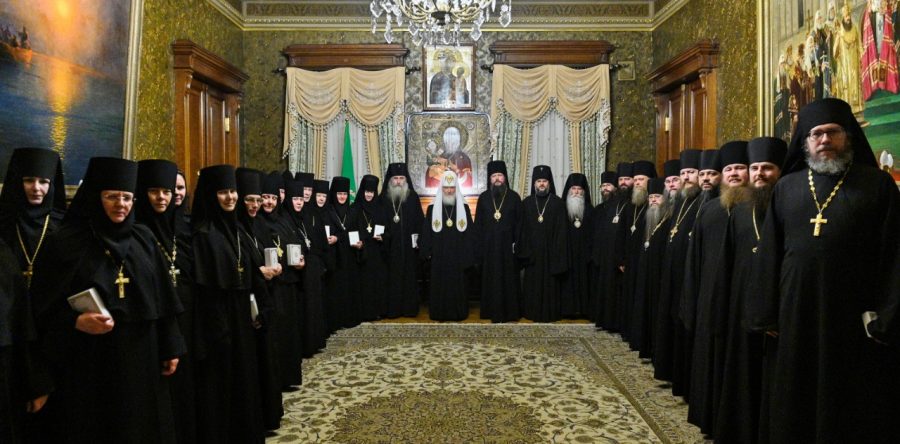 Встреча в рабочей Патриаршей резиденции