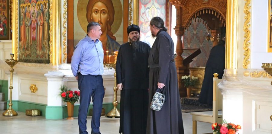 Визит главы администрации Волоколамского района