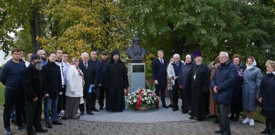 Открытие мемориального бюста митрополита Питирима