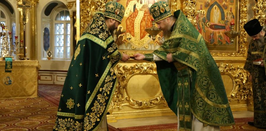 Юбилей наместника монастыря архимандрита Сергия