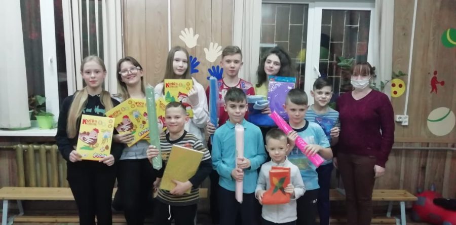 Помощь воспитанникам СРЦ “Согласие” г. Клин