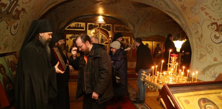 Вечернее богослужение накануне Великого Поста