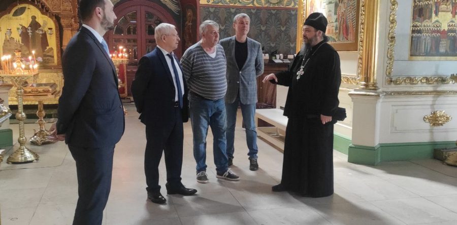 Визит академиков РАН