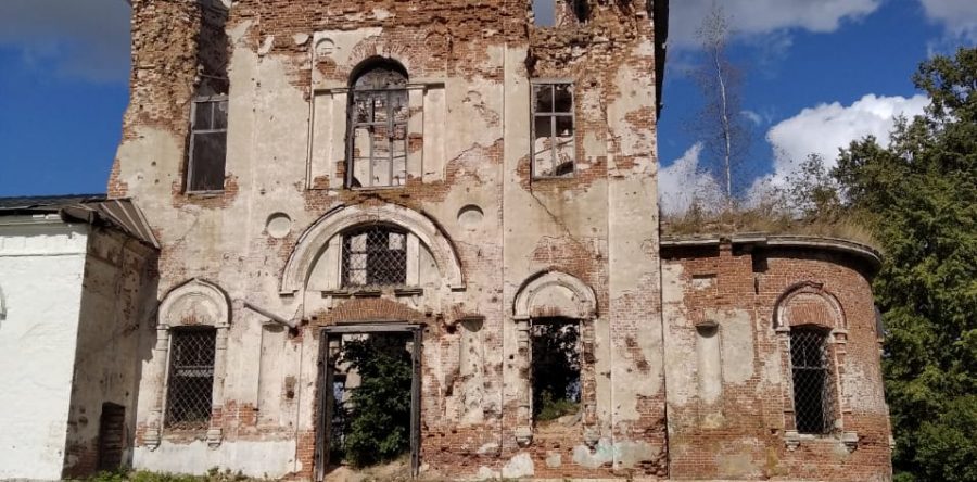 Восстановление Вознесенского Храма в селе Теряево