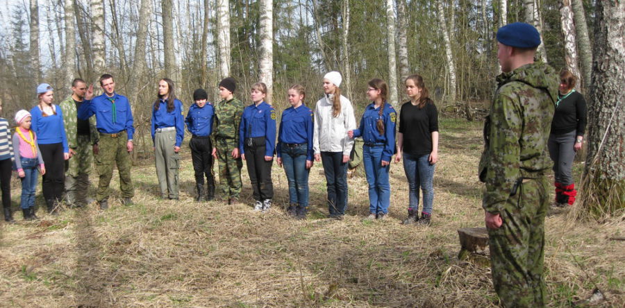 Следопытский слет, посвященный первому скаутскому костру в России