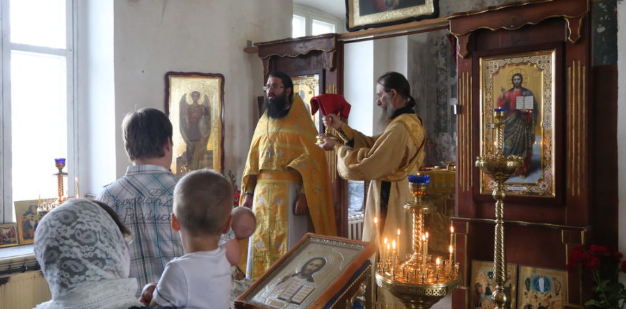 Престольный праздник в подворье монастыря