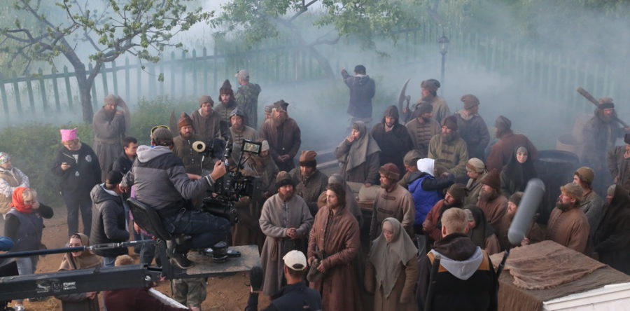 Съемки эпизодов художественного телесериала «Годунов»