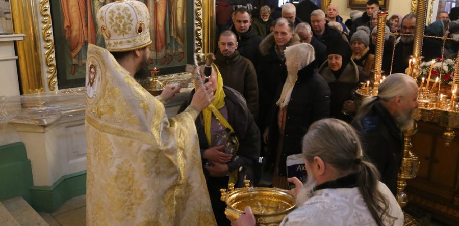 Праздничное богослужение в Крещение Господне