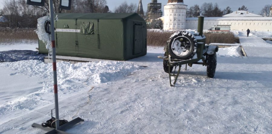 Подготовка Крещенской Купели