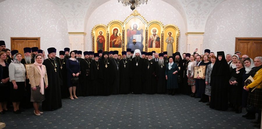 Церемония вручения наград Русской Православной Церкви