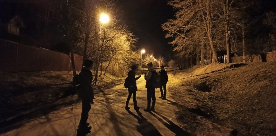 Ночной поход Волоколамского отделения БПС