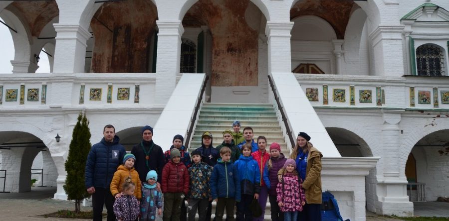 Слет, посвященный зажжению первого скаутского костра в России