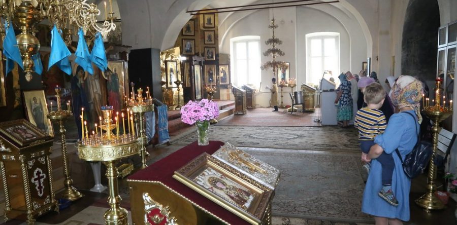 Престольный праздник в Теряево