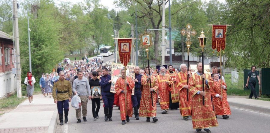 Крестный ход в Волоколамске