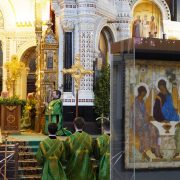 Пятидесятница в Храме Христа Спасителя