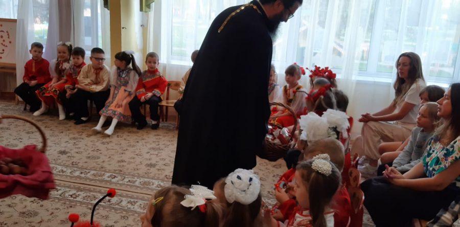 Пасхальная неделя в детском саду села Теряево