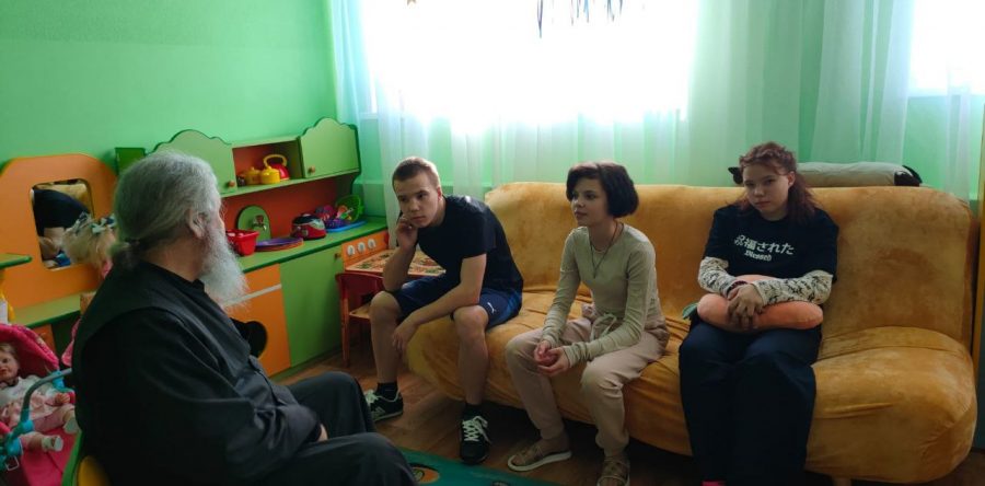 Беседы с подшефной молодежью