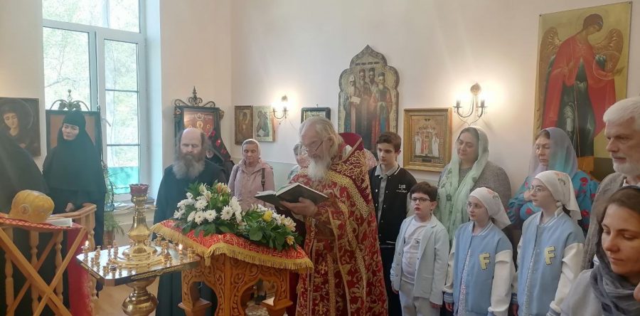Престольный праздник на монастырском Скиту