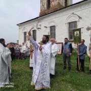 Престольный праздник в храме села Теряево