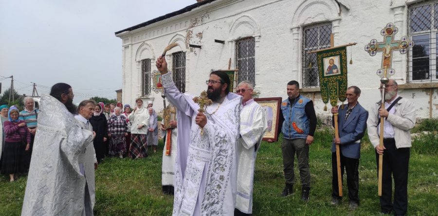 Престольный праздник в храме села Теряево