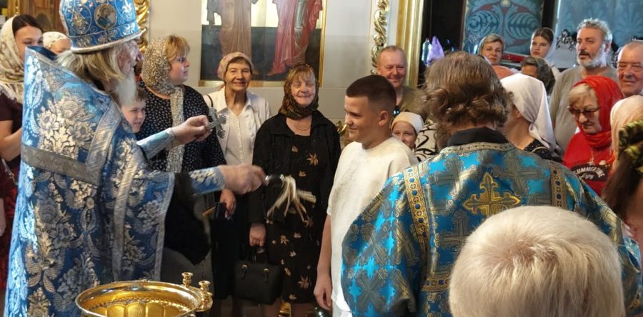 Молебен на начало нового учебного года
