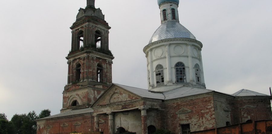 Восстановление Вознесенского Храма в селе Теряево