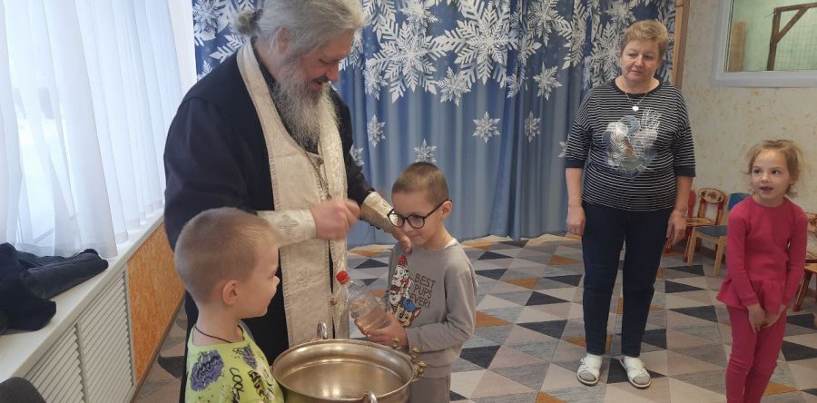 Крещенские дни в детском саду Ивашково