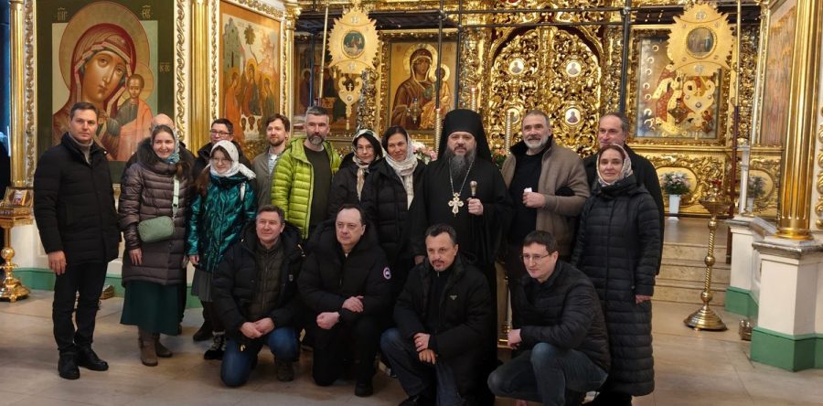 Группа членов Союза православных предпринимателей