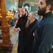 Визит наместника Данилова монастыря