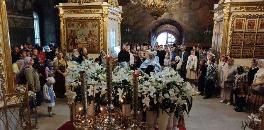 Молебен перед началом учебного года.